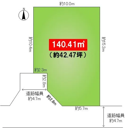 新稲5丁目 売り土地